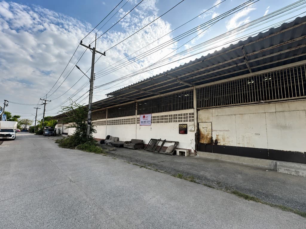 ให้เช่าโกดัง/คลังสินค้า 1,512 ตร.ม. ลาดสวาย ลำลูกกา ปทุมธานี พร้อมสำนักงานและชั้นลอย HRE00439