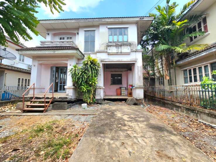 บ้านเดี่ยว 2 ชั้น หลังใหญ่ หมู่บ้านชัยพฤกษ์ ทำเลพระราม 2 - บางขุนเทียน